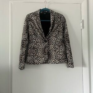 Forever 21 Leopard Print Blazer